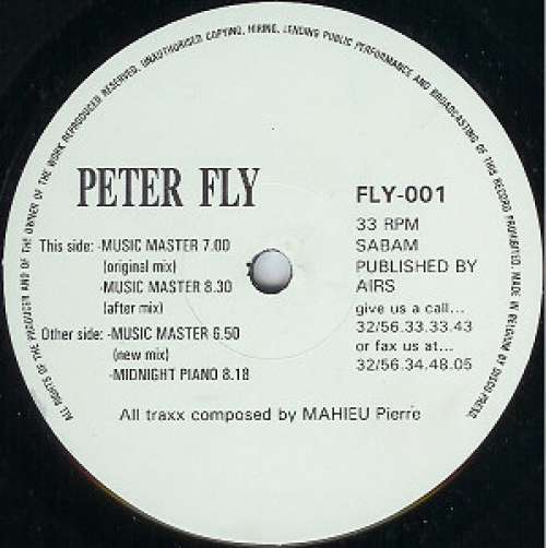 Cover Peter Fly - Music Master (12) Schallplatten Ankauf