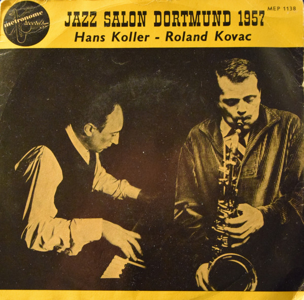 Cover Hans Koller – Roland Kovac - Jazz Salon Dortmund 1957 - vol. 5 (7, EP) Schallplatten Ankauf