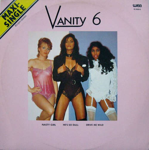 Cover Vanity 6 - Nasty Girl / He's So Dull / Drive Me Wild (12, Maxi) Schallplatten Ankauf
