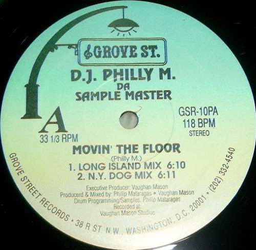 Cover D.J. Philly M. - Movin' The Floor (12) Schallplatten Ankauf