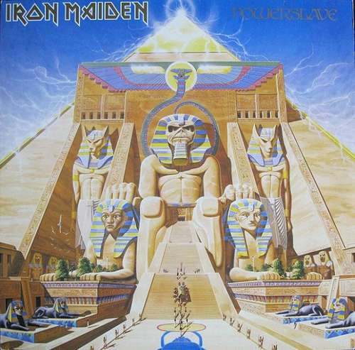 Cover Iron Maiden - Powerslave (LP, Album) Schallplatten Ankauf