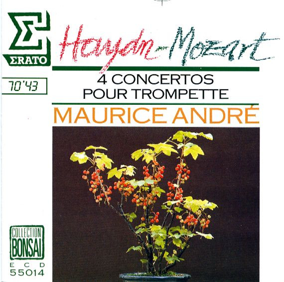 Cover Haydn* - Mozart*, Maurice André - 4 Concertos Pour Trompette (CD, Comp) Schallplatten Ankauf