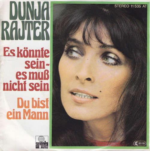 Cover Dunja Rajter - Es Könnte Sein - Es Muß Nicht Sein / Du Bist Ein Mann (7, Single) Schallplatten Ankauf