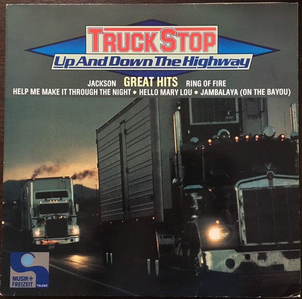 Cover Truck Stop (2) - Up And Down The Highway - Great Hits (LP, Comp) Schallplatten Ankauf