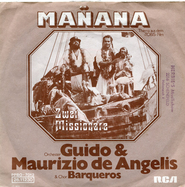 Cover Orchester Guido & Maurizio De Angelis* & Chor Barqueros* - Mañana (7, Single) Schallplatten Ankauf