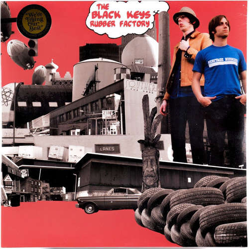 Cover The Black Keys - Rubber Factory (LP, Album, RP) Schallplatten Ankauf