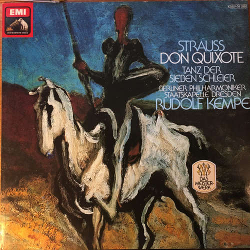Cover Richard Strauss - Rudolf Kempe Conducted By Berlin Philharmonic Orchestra* - Don Quixote, Tanz Der Sieben Schleier (LP, RE, Smplr) Schallplatten Ankauf