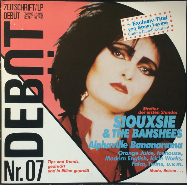 Cover Various - Debüt LP / Zeitschrift Ausgabe 7 (Nr. 07) (LP, Comp) Schallplatten Ankauf