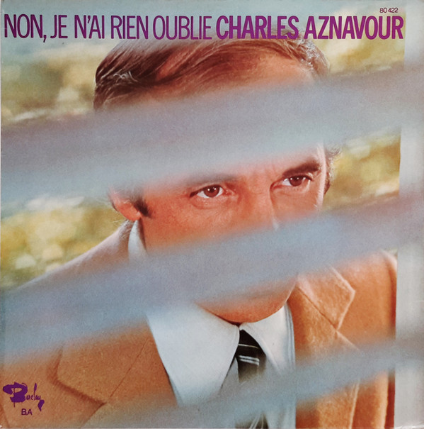 Cover Charles Aznavour - Non, Je N'ai Rien Oublié (LP, Album) Schallplatten Ankauf