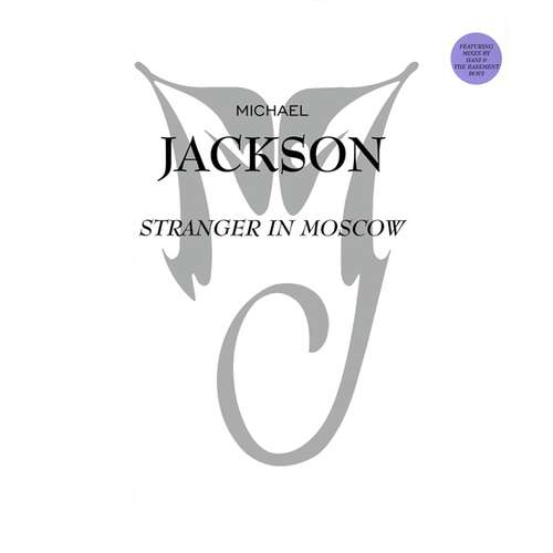 Cover Michael Jackson - Stranger In Moscow (Mixes By Hani & The Basement Boys) (2x12, Promo) Schallplatten Ankauf