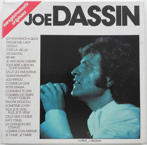 Cover Joe Dassin - Coffret 3 Disques (Box, Comp + 3xLP, Comp, RE) Schallplatten Ankauf