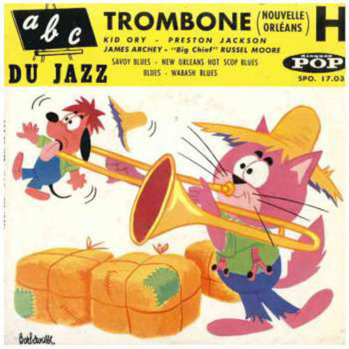 Cover Various - Abc Du Jazz Vol. H: Trombone (Nouvelle Orleans) (7, EP, Comp) Schallplatten Ankauf