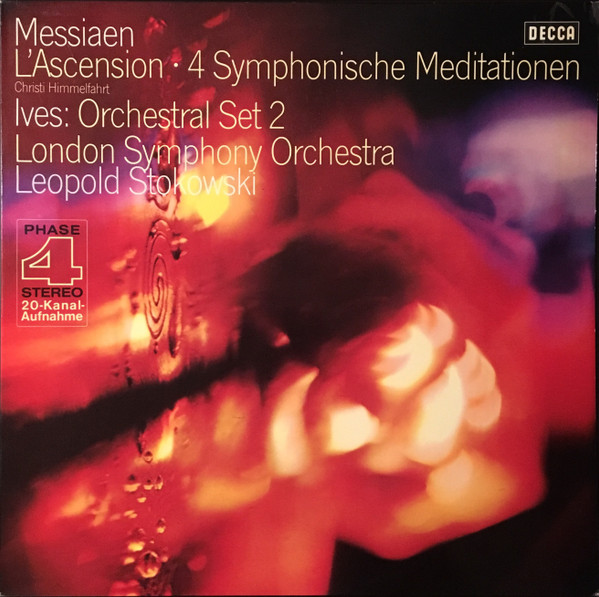 Bild Stokowski*, Messiaen* / Charles Ives, The London Symphony Orchestra - L'ascension - 4 Symphonische Meditationen / Orchestral Set 2 (LP, Album) Schallplatten Ankauf