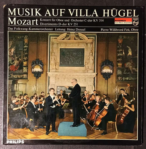Cover Mozart*, Das Folkwang-Kammerorchester, Heinz Dressel, Pierre Willibrord Feit* - Musik Auf Villa Hügel - Folge 2 (LP) Schallplatten Ankauf
