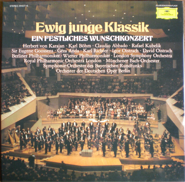Bild Various - Ewig Junge Klassik (Ein Festliches Wunschkonzert) (2xLP, Comp, Club) Schallplatten Ankauf