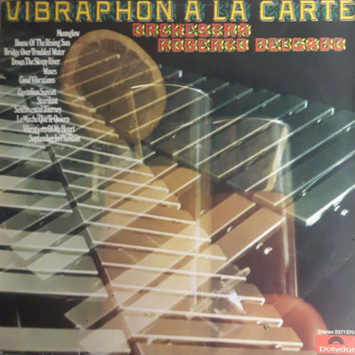 Cover Roberto Delgado & His Orchestra - Vibraphon A La Carte (LP) Schallplatten Ankauf