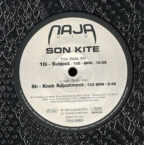 Cover Son Kite - Knob Adjustment / Subject (12) Schallplatten Ankauf