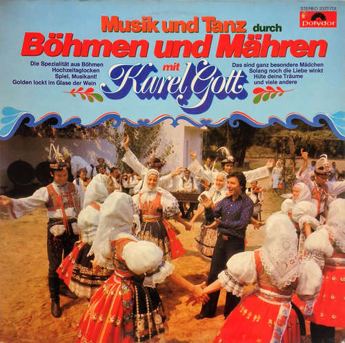 Cover Karel Gott - Musik Und Tanz Durch Böhmen Und Mähren Mit Karel Gott (LP) Schallplatten Ankauf