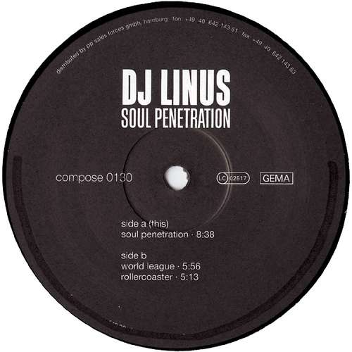 Cover DJ Linus - Soul Penetration (12) Schallplatten Ankauf
