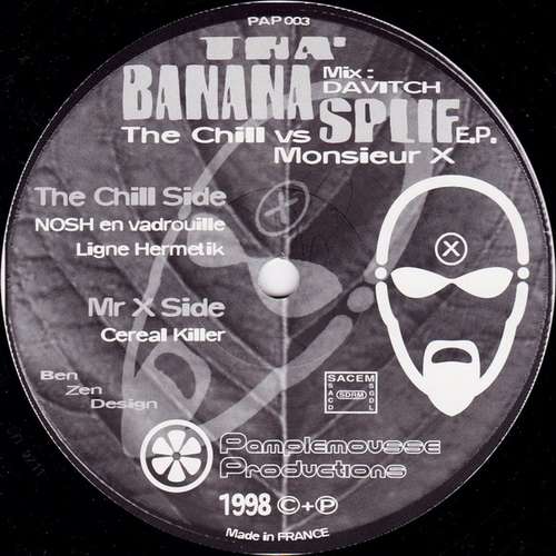 Cover The Chill Vs Monsieur X - Tha' Banana Splif E.P. (12, EP) Schallplatten Ankauf