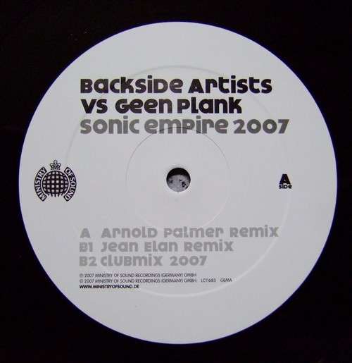 Cover Sonic Empire 2007 Schallplatten Ankauf