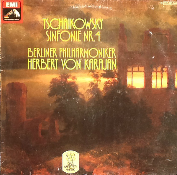 Cover Tschaikowsky*, Berliner Philharmoniker, Herbert von Karajan - Tschaikowsky Sinfonie Nr. 4 (LP) Schallplatten Ankauf