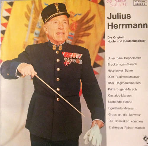 Bild Julius Herrmann - Die Original Hoch- Und Deutschmeister (LP, Album) Schallplatten Ankauf