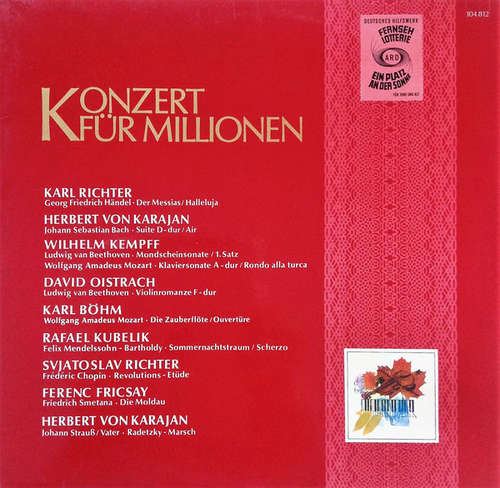 Bild Various - Konzert Für Millionen (LP, Comp) Schallplatten Ankauf