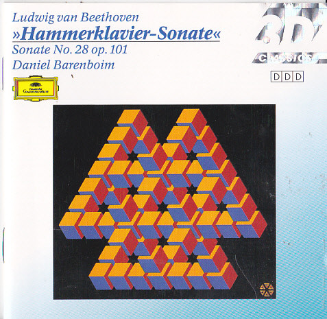 Cover Ludwig van Beethoven - Daniel Barenboim - »Hammerklavier-Sonate« / Sonate No. 28 op. 101 (CD, Comp) Schallplatten Ankauf