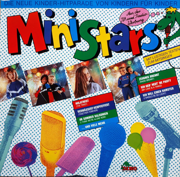Cover Mini Stars - Mini Stars - Die neue Kinder-Hitparade von Kindern für Kinder (LP) Schallplatten Ankauf