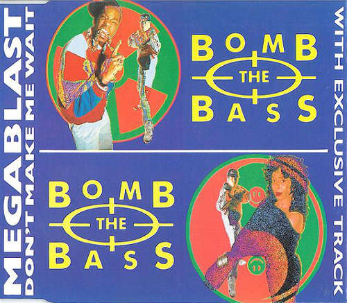 Cover Bomb The Bass - Megablast / Don't Make Me Wait (CD, Mini, Single) Schallplatten Ankauf