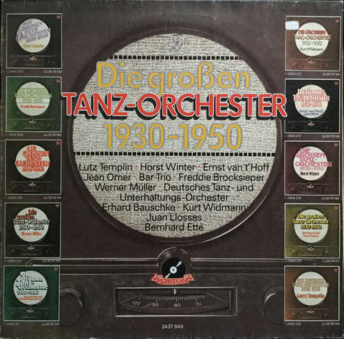Cover Various - Die großen Tanz-Orchester 1930-1950 (LP, Comp, Mono) Schallplatten Ankauf