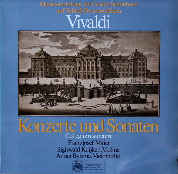 Cover Collegium Aureum - Vivaldi: Konzerte und Sonaten (LP, Album) Schallplatten Ankauf