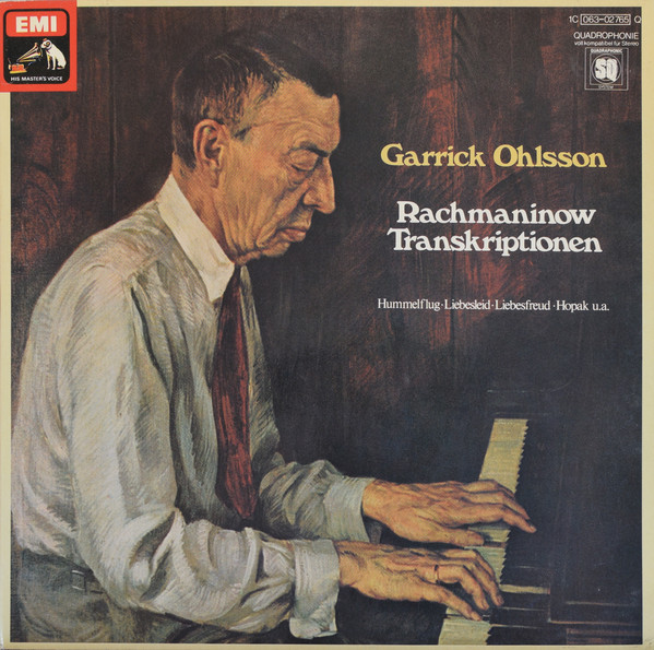 Cover Garrick Ohlsson - Rachmaninow Transkriptionen (LP, Quad) Schallplatten Ankauf