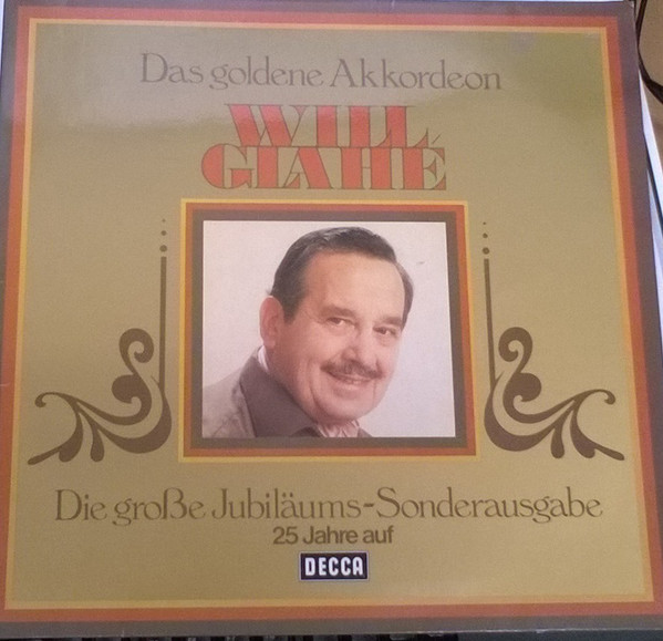 Cover Will Glahé - Das Goldene Akkordeon (LP, Comp) Schallplatten Ankauf