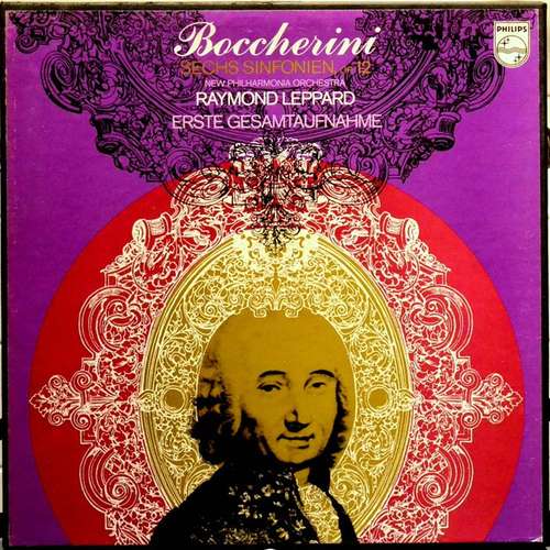 Bild Boccherini*, Raymond Leppard, New Philharmonia Orchestra -   6 Symphonies Op. 12 (3xLP + Box) Schallplatten Ankauf