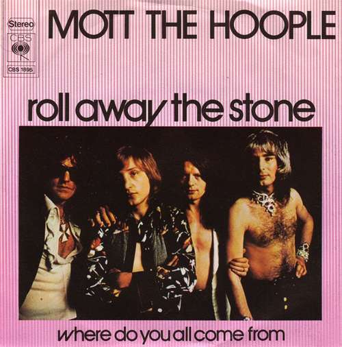 Cover Mott The Hoople - Roll Away The Stone (7, Single) Schallplatten Ankauf