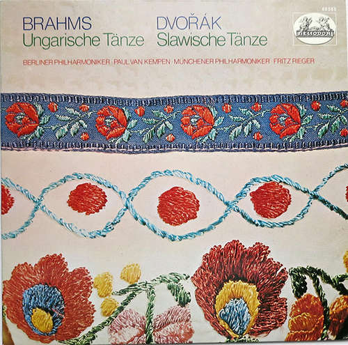 Cover Brahms*, Dvořák*, Berliner Philharmoniker, Paul van Kempen, Münchener Philharmoniker*, Fritz Rieger - Ungarische Tänze / Slawische Tänze (LP) Schallplatten Ankauf