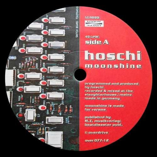 Cover Hoschi - Moonshine / Return To Zero (12) Schallplatten Ankauf