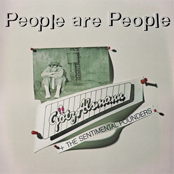 Cover Götz Alsmann & The Sentimental Pounders - People Are People (12, Maxi) Schallplatten Ankauf