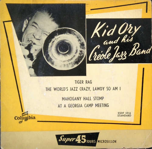 Cover Kid Ory And His Creole Jazz Band - Tiger Rag (7, EP) Schallplatten Ankauf
