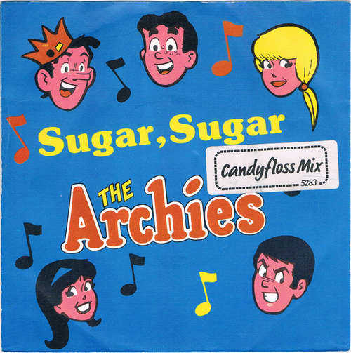 Cover The Archies - Sugar, Sugar (Candyfloss Mix) (7) Schallplatten Ankauf