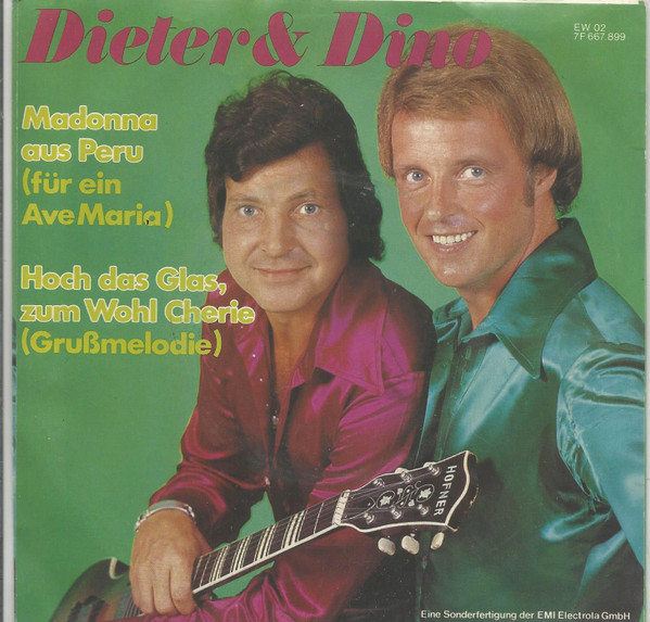 Cover Dieter & Dino - Madonna Aus Peru (7, Single) Schallplatten Ankauf