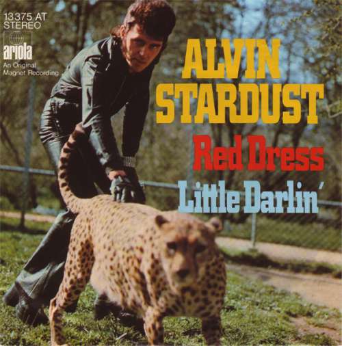 Bild Alvin Stardust - Red Dress / Little Darlin' (7, Single) Schallplatten Ankauf