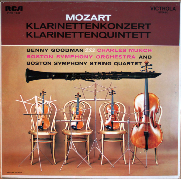 Bild Mozart* - Benny Goodman - Benny Goodman Spielt Mozart (LP, RE) Schallplatten Ankauf