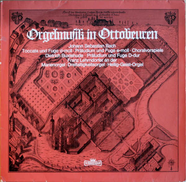 Cover Johann Sebastian Bach / Dietrich Buxtehude* - Franz Lehrndorfer - Orgelmusik in Ottobeuren (LP) Schallplatten Ankauf