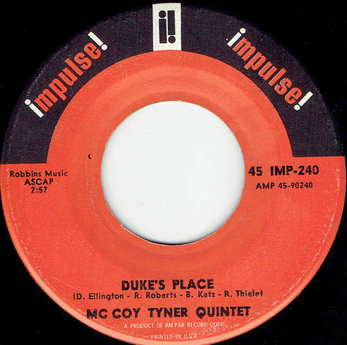 Cover McCoy Tyner Quintet - Duke's Place / Searchin' (7) Schallplatten Ankauf