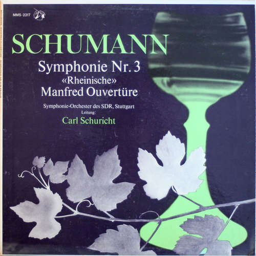 Cover Schumann*, Symphonie-Orchester Des SDR, Stuttgart* · Carl Schuricht - Symphonie Nr. 3 Rheinische / Manfred Ouvertüre (LP) Schallplatten Ankauf