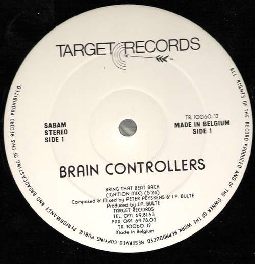 Bild Brain Controllers - Bring That Beat Back (12) Schallplatten Ankauf