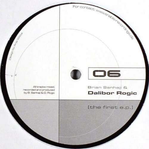 Cover Brian Sanhaji & Dalibor Rogic - The First E.P. (12, EP) Schallplatten Ankauf